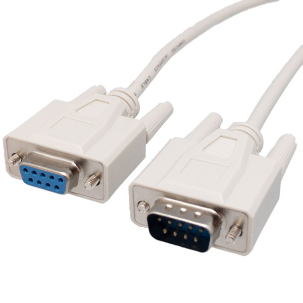 [2030ELG] Conexión datos Null Modem RS232 macho hembra 1.8m. Mod. 2030