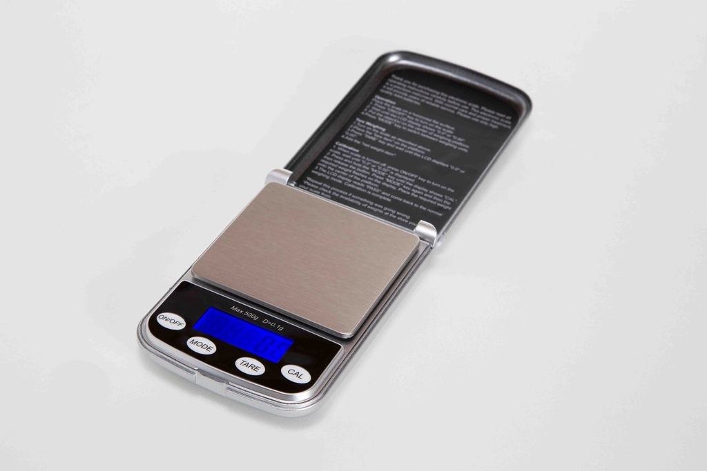 [93020EDH] Balanza de Precisión Portátil 0.1 g a 500 g. Mod. VTBAL400