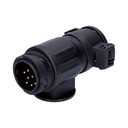 ADAPTADOR IMPERMEABLE DE REMOLQUE 7 A 13 PINES. Mod. 99557