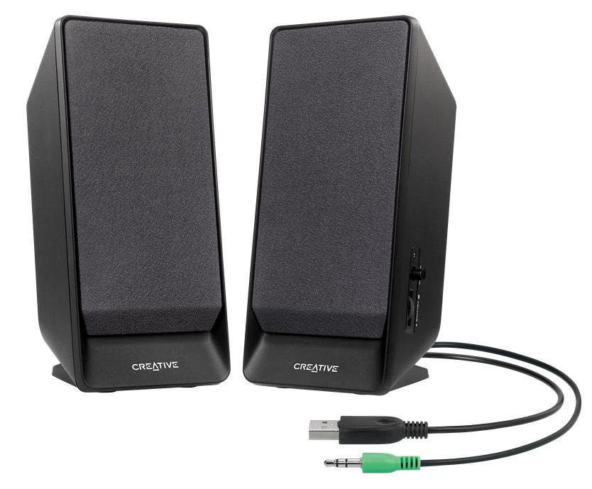 Altavoz Creative Labs 1.6W Negro. Mod. A50