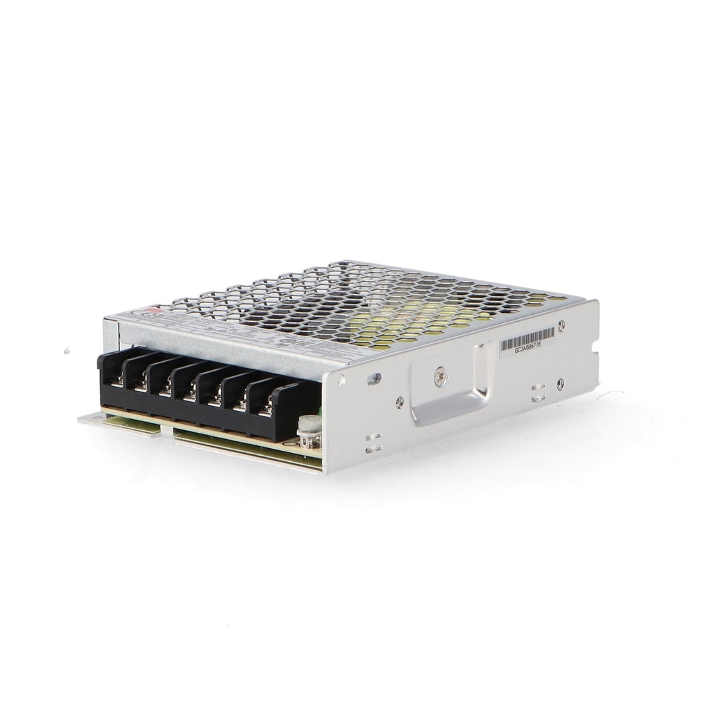 Fuente alimentación metálica 12V 8.3A 100W Mean Well. LRS-100-12