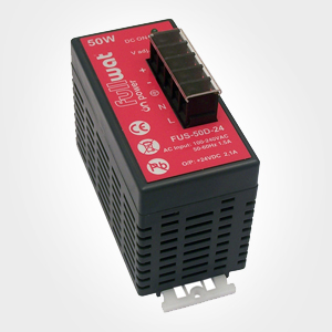 Fuente de alimentación conmutada de 50W 24Vdc 2,1A Fullwat. Mod. FUS-50D-24