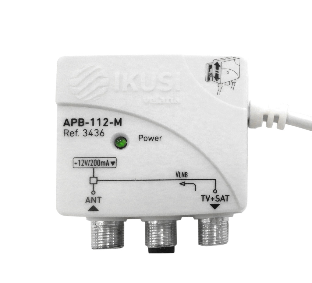 Fuente Alimentación 12VDC Ikusi APB112M