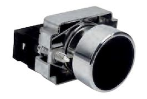 [ASB2BA21] Pulsador retorno negro NO. Mod. WE9900