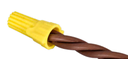 Conector roscador Torix 1.5 mm2 amarillo. Mod. ASHP011