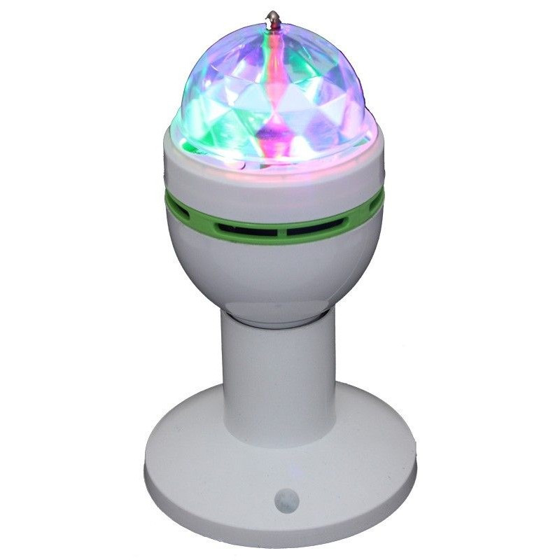 [ASTROMICROSCAL] EFECTO DE ILUMINACION ROTATIVO DE 3 LED RGB