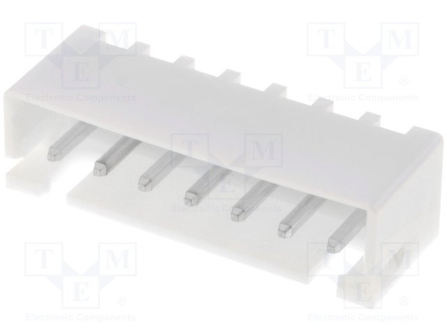 Conector conducto-placa macho XH 2,5mm PIN:7 250V. Mod. B7B-XH-A