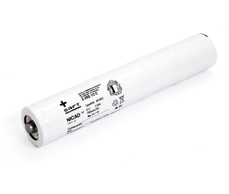 [BAT099ELM] Batería para linterna 6V/2500mAh Ni-Cd. Mod. BAT099