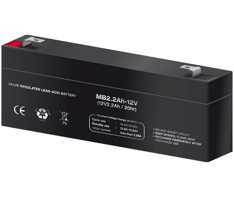 Batería plomo 12,0V 2,3Ah. Mod. HCP479