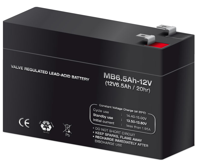 Batería plomo 12,0V/6Ah. Mod. BAT313