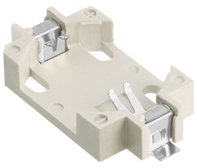 [POR004] Portapilas horizontal SMD CR2012-2032. Mod. POR004