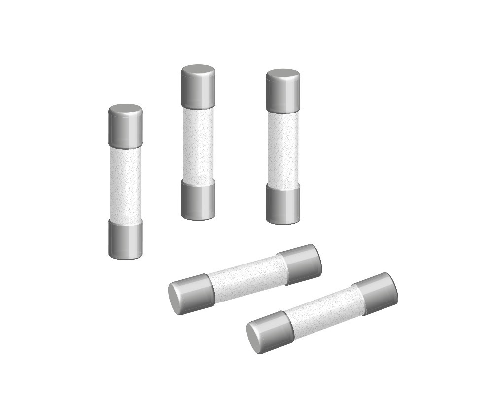 [FUN257ELM] Fusible lento cerámico 6,35x32mm 6,3A. Mod. FUN257