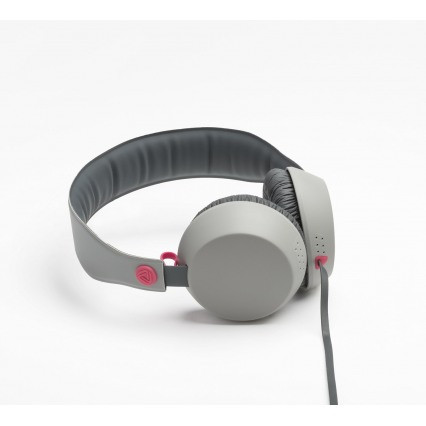 Auriculares Boom Gris Rosa Coloud. Mod. 0490662