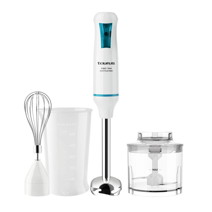 Batidora de mano con accesorios 750W Taurus. Mod. ROBOT 750 EASY PLUS