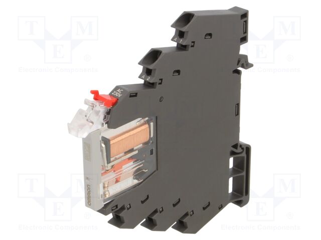 [G2RVST500230VAC] Relé interfaz 230VAC 6A 1 cto Omron. Mod. G2RV-ST500-230VAC