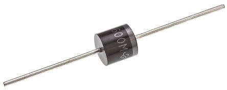 Diodo rectificador THT 1000V 6A P600M. Mod. BY214