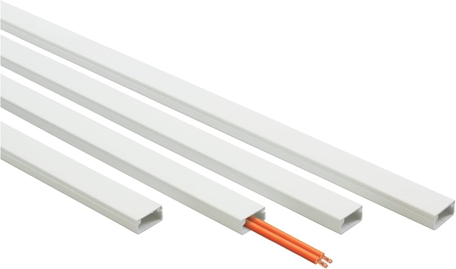 Canaleta 1 vía sin adhesivo 15x30mm 2 metros blanco. Mod. 71547