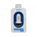 Cargador coche doble USB sin cables 3.1A. Mod. PW2000047