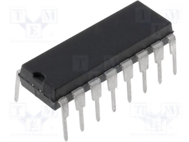 [CD4017BETME] Circuito integrado digital divisor contador CMOS THT DIP16. Mod. CD4017BE