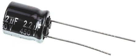 Condensador electrolítico 220uF 25V. Mod. CERL220MF25V