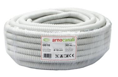 Tubo PVC flexible Electroflex 20mm (metro). Mod. GS20