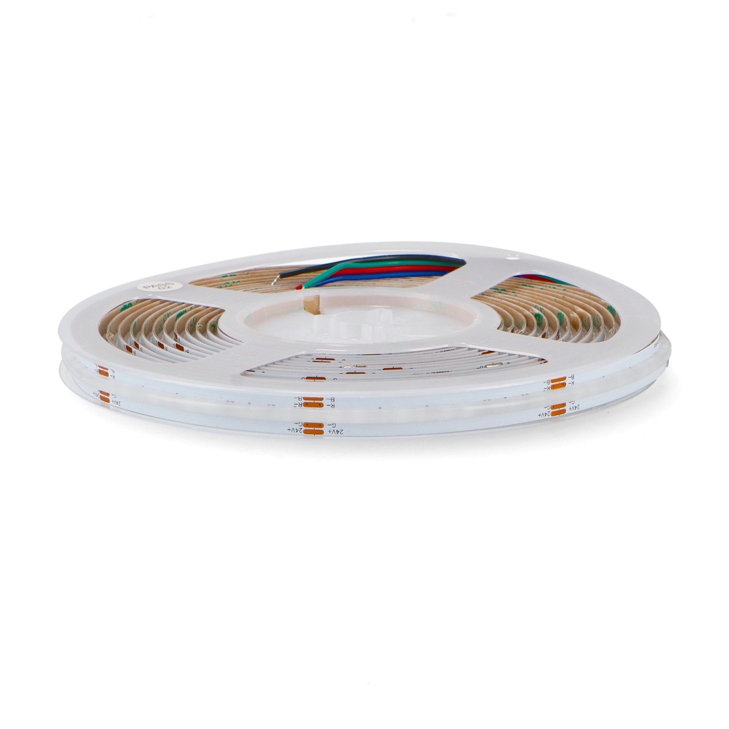 [LM2471] Tira Led 24V Cob Nake Ip20 Rgb 15W/m - 5 Metros. Mod. LM2471