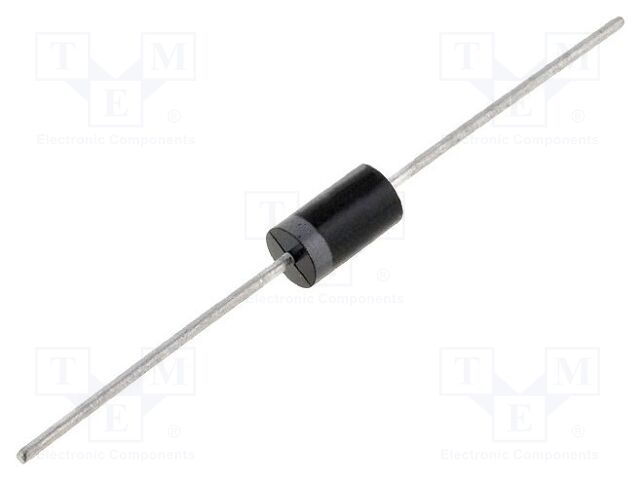 Diodo rectificador THT 2A 800V DO201. Mod. BY299