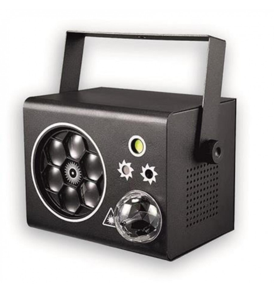 Multi-Efecto de led 4 en 1 con efectos KS. Mod. DJM LIGHTING WK 30