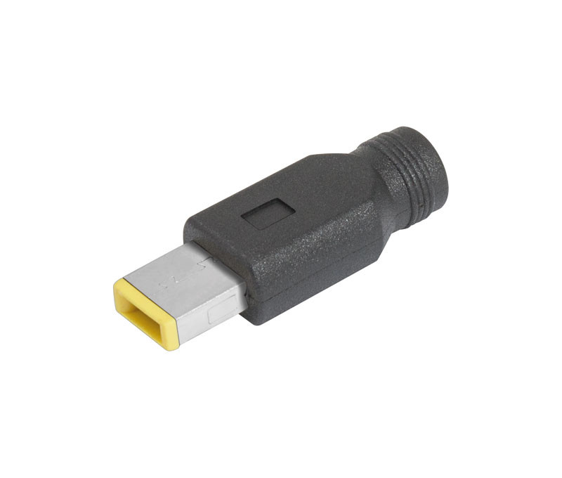 Adaptador jack hueco 5,5x2,1mm a conector Lenovo. Mod. CON740