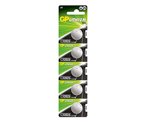 Pilas litio GP 3V UNIDAD. Mod. CR2025-7C5