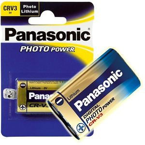 Pila Litio Panasonic Photo CR-V3 3V. Mod. CRV3