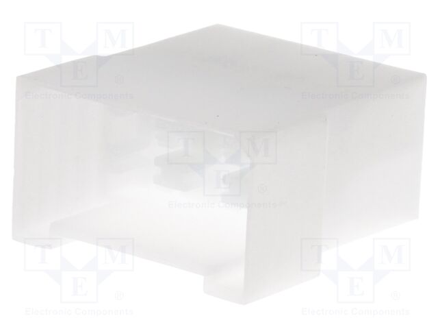 Carcasa para terminal macho de 6 vías de faston 6.3 mm. Mod. 180906