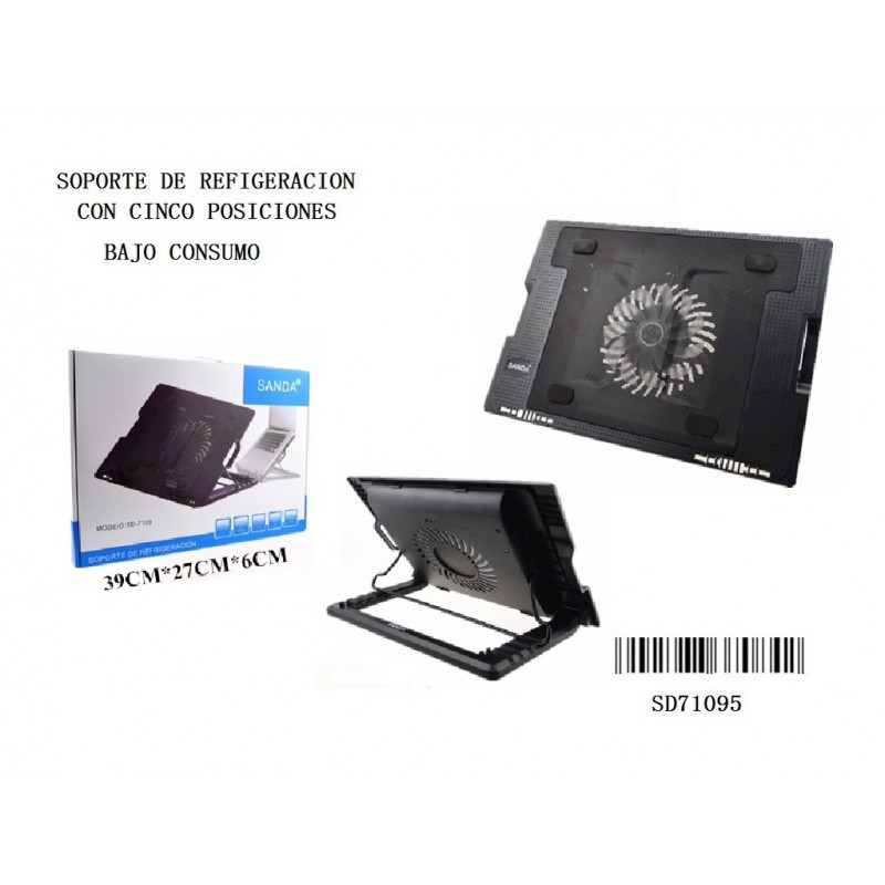 [CS671095] Soporte refrigeración para ordenador 9 a 17". Mod. SD-7109