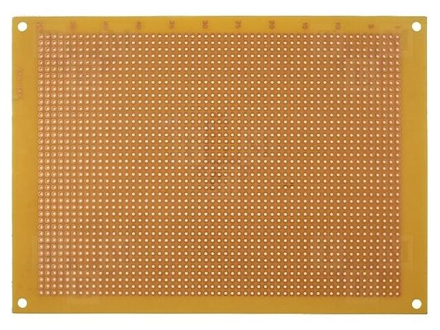 Placa fibra topos 115x160mm. Mod. PC-1