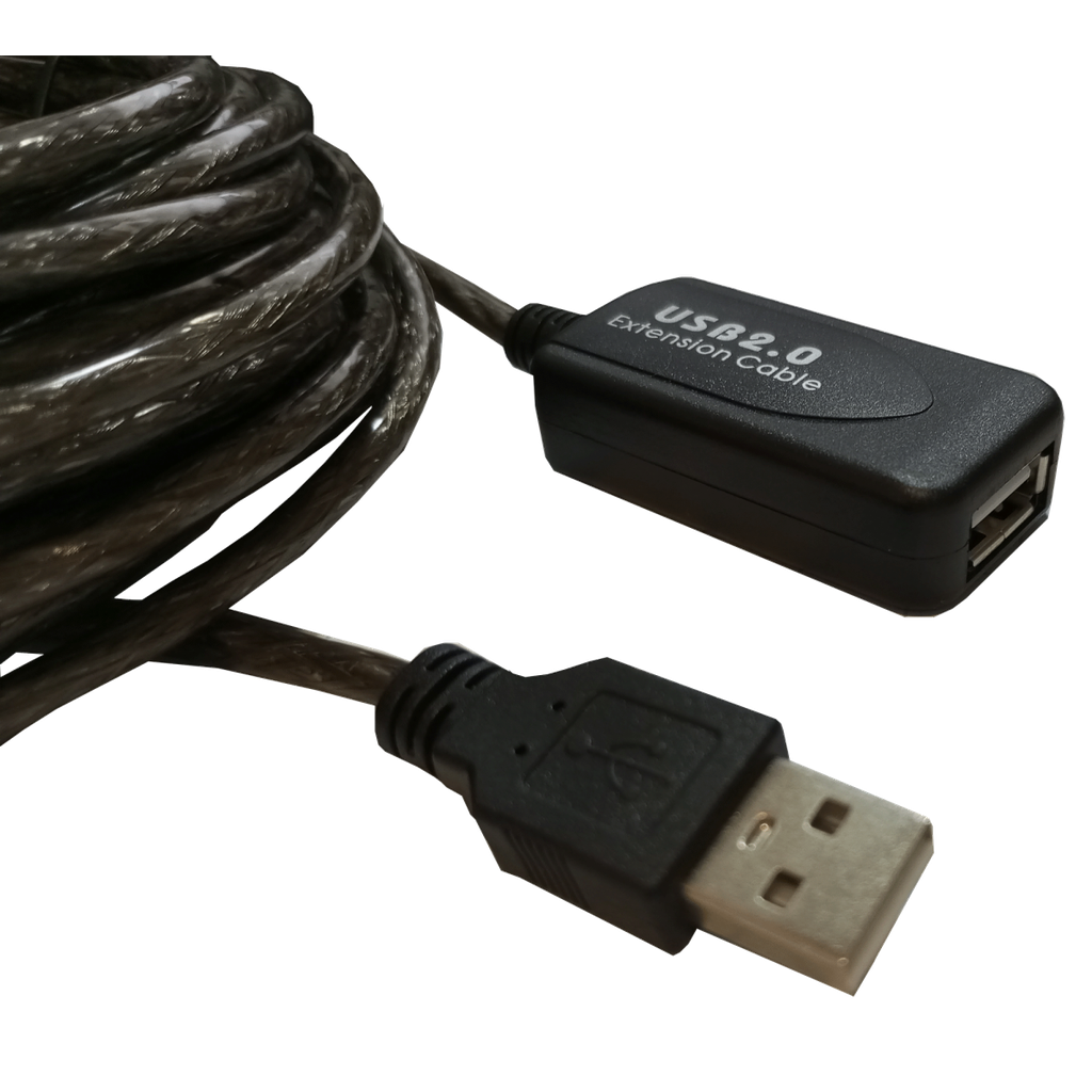 Prolongación USB activo macho hembra 10 metros. Mod. 1994AC/10