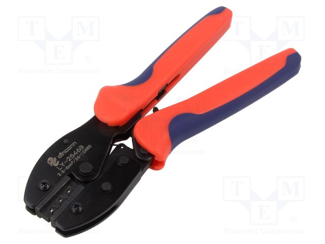 Crimpadora p/ conectores sin aislar 2,5mm2/6mm2 MC4. Mod. LY2546B