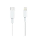 Conexión lightning a USB tipo C blanco 1 metro IPhone A1020443. Mod. CU2103
