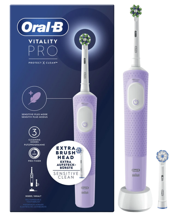 [D1034233LI] Cepillo de dientes Oral B Vitality Pro lila. Mod. D1034233