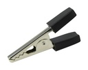 Mini pinza cocodrilo negra 36 x 15 mm. Mod. 38.062/N