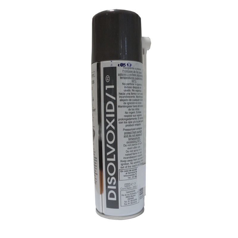 [DISOLVOXIDTAS] Disuelve óxido aflojato 250ml. Mod. DISOLVOXID