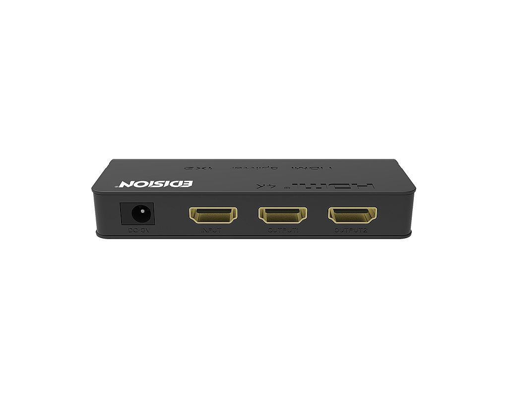 Divisor HDMI Edision 4K Splitter 1E x 2S. Mod. DIVI2