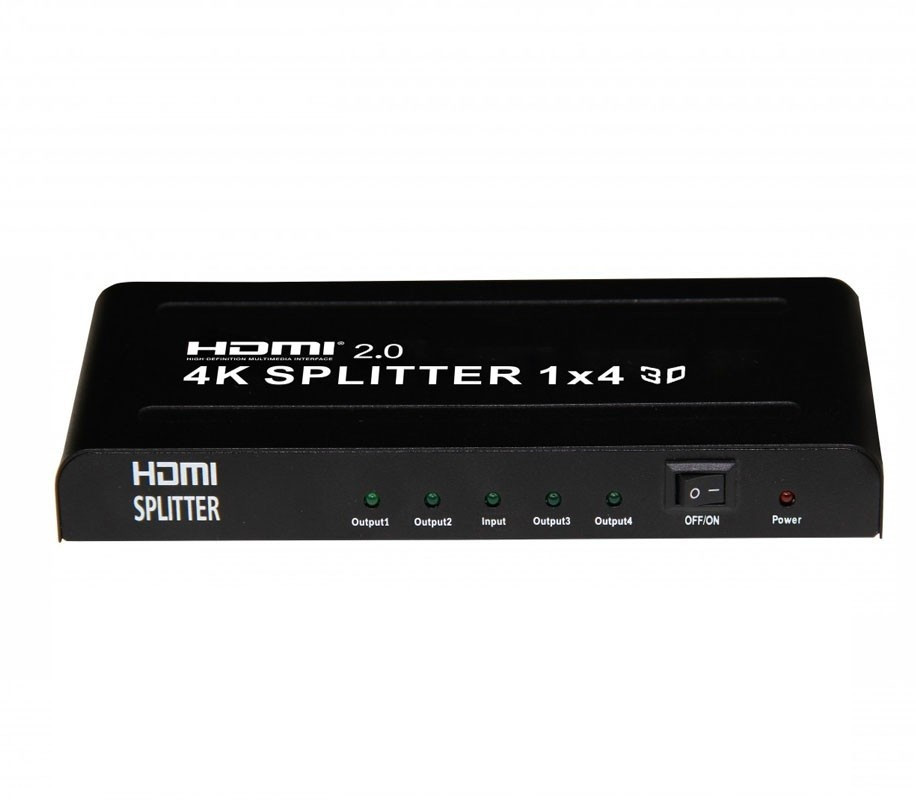 Divisor HDMI Edision 4K Splitter 1E x 4S. Mod. DIVI4