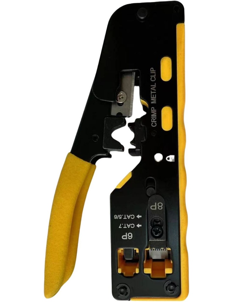 [HRVN151] Tenaza Crimpadora RJ45 cat.5-6-7 con corte. Mod. 1294H