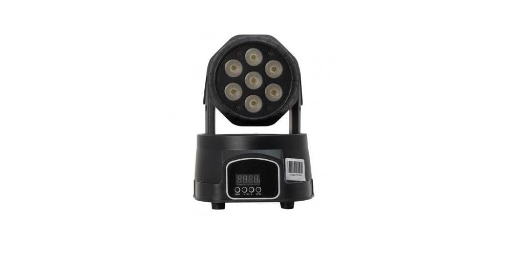 Cabeza robótica LED RGBW 7x10W Fonestar. Mod. MOV-72L