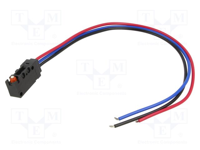 [D2VW011MS] Microconmutador sin palanca 0.1A 30VDC Omron. Mod. D2VW-01-1MS