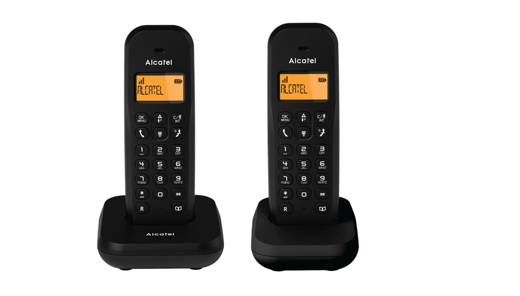 [E155DUOSUR] Teléfono inalámbrico duo negro Alcatel Mod. E155DUO