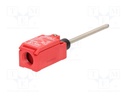 Interruptor final de carrera NO + NC 5A max240VCA/VCC. Mod. ME9101