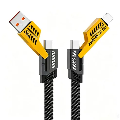 [CXU203015FSK] Conexión carga USB 4 en 1 USB C/USB A/LIGHTNING. Mod. CXU203015