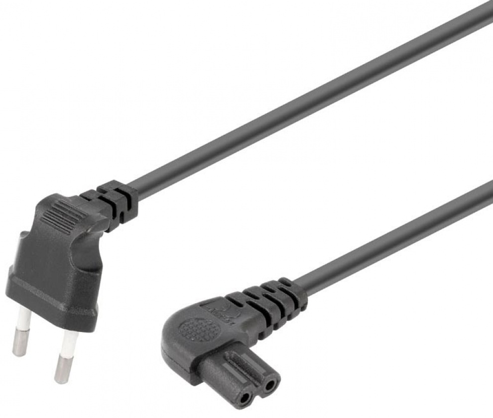 Conexión red Europa tipo 8 CEE 7/16 a hembra C7 1.5 metros. Mod. WIR1045