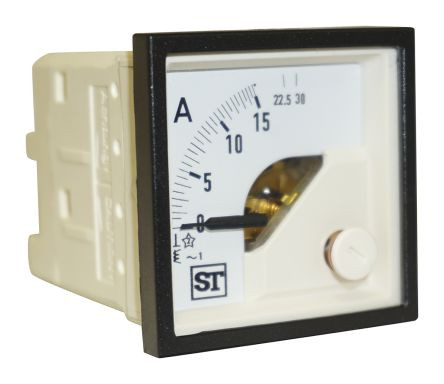 [EQ44I1422N1CAW0ST] Amperímetro panel 48x48 0-15A AC Sifan Tisley. Mod. EQ44-I1422N1CAW0ST